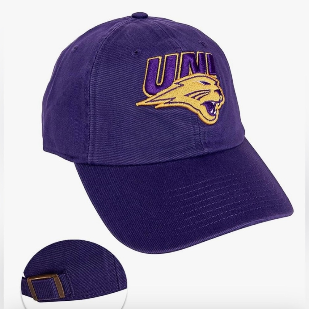 University of Northern lowa (UNI) Panthers baseball cap. ,one-size